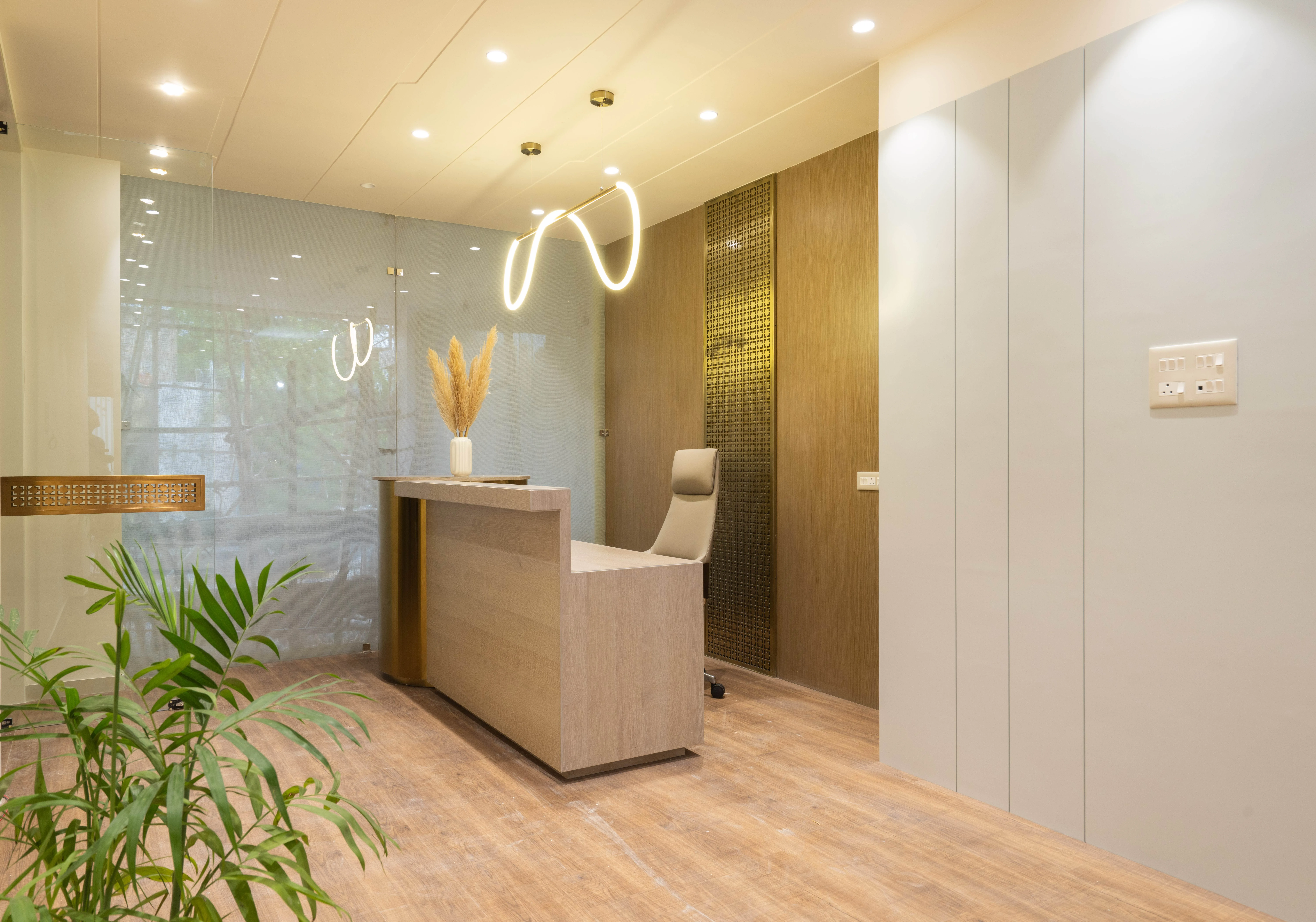 Daujees Office Reception Area